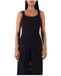 Elisabetta Franchi - Sleeveless Tops - Lyst
