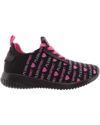 Philipp Plein - Schwarze fuxia laufschuhe - Lyst