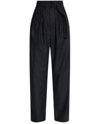 Lemaire - Trousers > tapered trousers - Lyst