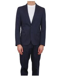 Antony Morato - Jassen ,Blauw ,Katoen Giacca Per Completo - Lyst