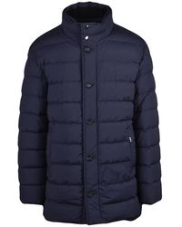 Add - Jassen ,Blauw ,Nylon Dull Nylon Stretch Down Jacket - Lyst