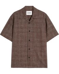 Jil Sander - Overhemden ,Bruin ,Overshirt - Lyst
