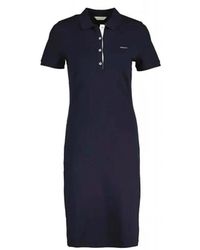 GANT - Short Dresses - Lyst