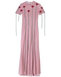 Moschino - Abito Papaveri - Lyst
