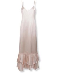Jil Sander - Kleedjes ,Roze ,Maxi Jurk - Lyst
