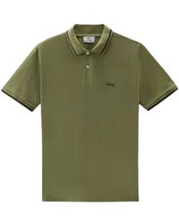 Woolrich - Monterey polo in lake olive - Lyst