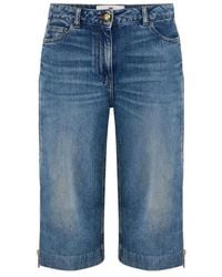 Elisabetta Franchi - Denim Shorts - Lyst