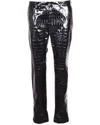 Dolce & Gabbana - Broeken ,Zwart ,Katoen Pantalone - Lyst