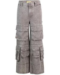 UNTITLED ARTWORKS - Wide Trousers - Lyst