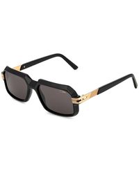 Cazal - Accessoires ,Geel ,Zwart Goud Zonnebril Stijlvol Model - Lyst