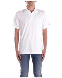 MC2 Saint Barth - Tops ,Wit ,Katoen Witte Polo T-Shirts En Polos - Lyst