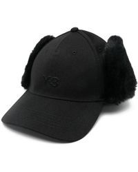 Y-3 - Faux Fur Baseball Cap - Lyst