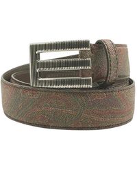 Etro - Accessoires ,Bruin ,Leer Riemen Bruin - Lyst
