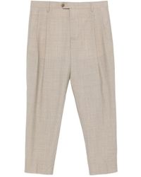 BRIGLIA - Slim-Fit Trousers - Lyst
