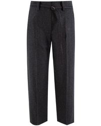 Brunello Cucinelli - Straight Trousers - Lyst