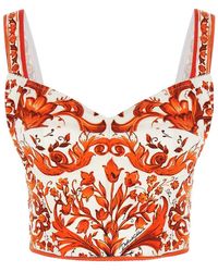 Dolce & Gabbana - Sleeveless Tops - Lyst