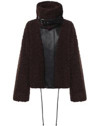 Sportmax - Faux Fur & Shearling Jackets - Lyst