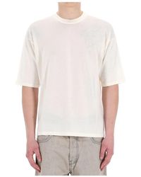 Roberto Collina - Weiße T-Shirts Und Polos Leichte Eleganz - Lyst
