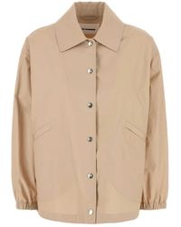 Jil Sander - Jassen ,Katoen Stijlvolle Katoenen Jas - Lyst