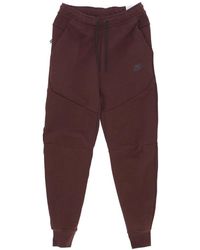 Nike - Fitness ,Bruin ,Katoen Tech Fleece Lichtgewicht Trainingsbroek - Lyst