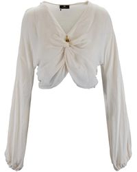Elisabetta Franchi - Blouses - Lyst