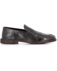 Alexander Hotto - Dunkelbraune ledersandalen - Lyst