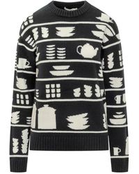 JW Anderson - Round-Neck Knitwear - Lyst