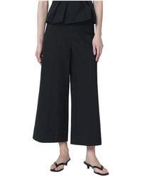 Jonathan Simkhai - Cropped Trousers - Lyst