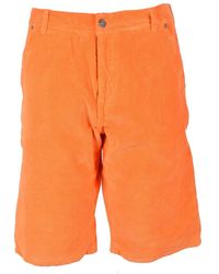 ERL - Bermuda shorts aus baumwolle elasthan - Lyst