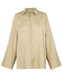Cortana - Overhemden ,Oversized Long-Sleeve Shirt - Lyst
