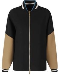 La DoubleJ - Jassen ,Zwart ,Wol Brooklyn Bomberjack - Lyst