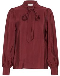 Kaffe - Overhemden ,Rood ,Blouses & Shirts - Lyst