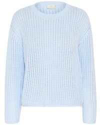 Kaffe - Nantucket Breeze Pullover Sweater - Lyst
