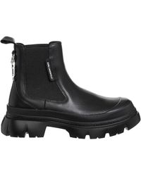 Karl Lagerfeld - K/ikonik trekka max stiefeletten - Lyst