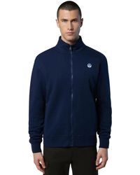 North Sails - Sweatshirt Met Volledige Ritssluiting - Lyst