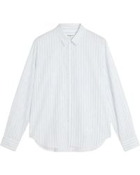 Maison Kitsuné - Gestreepte Casual Overhemd - Lyst