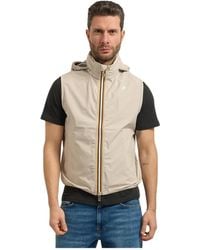 K-Way - Jassen ,Polyester Valen Stretch Dot Vest - Lyst