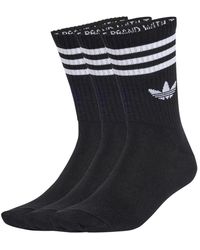 adidas - 3-Stripes Crew Sokken 3 Paar - Lyst