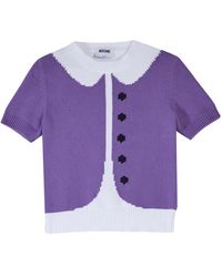 Moschino - Round-Neck Knitwear - Lyst