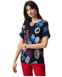 Joseph Ribkoff - Stijlvol T-Shirt - Lyst