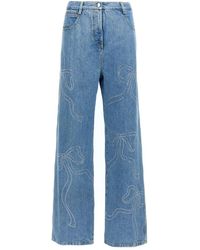 Mach & Mach - Wide Jeans - Lyst