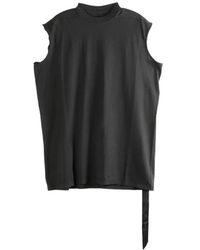 Rick Owens - Sleeveless Tops - Lyst