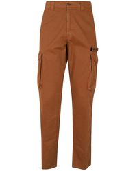 Aspesi - Broeken ,Bruin ,Katoen Cargo Field Broek - Lyst