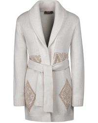Moorer - Gadwa-Dkf Cardigan Jacket - Lyst