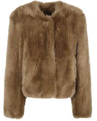 Stand Studio - Dameskleding Jassen Bruin Aw25 - Lyst