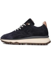 Floris Van Bommel - Blaue Low-Top-Sneaker Für Herren - Lyst