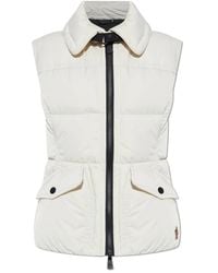 Moncler - Jassen ,Leer Performance & Style Ski Vest - Lyst