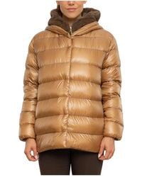 Herno - Jassen ,Bruin ,Down Jassen - Lyst