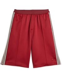 adidas - Fitness ,Rood ,Rode Track Shorts Retro Stijl - Lyst