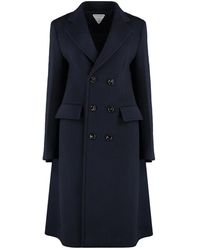 Bottega Veneta - Double-Breasted Coats - Lyst